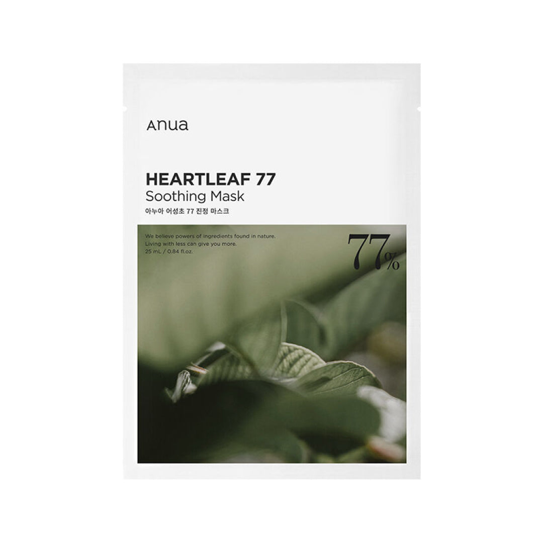 Heartleaf 77% Soothing Sheet Mask 10ea