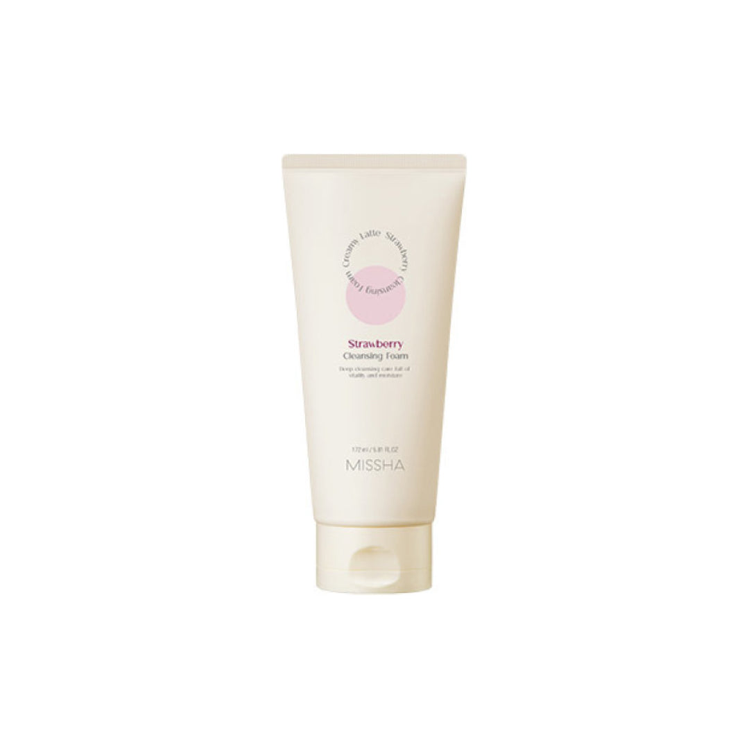 Creamy Latte Cleansing Foam GreenTea/Strawberry/Cacao 172ml