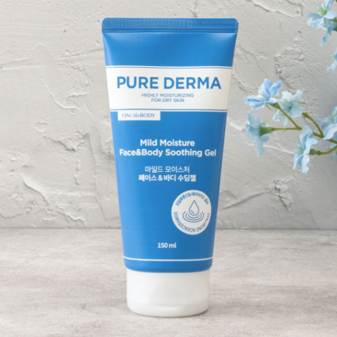 Pure Derma Mild Moisture Face & Body Soothing Gel 150ml