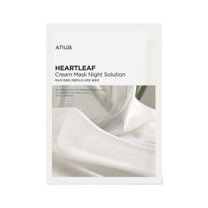 Heartleaf Cream Mask Night Solution 10ea