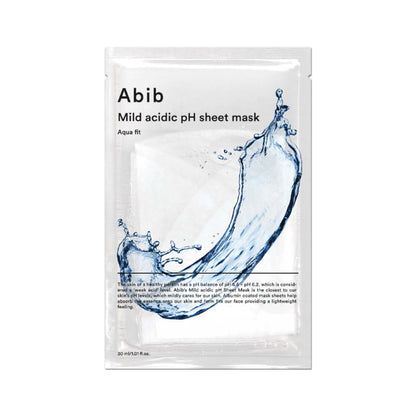 Mild Acidic pH Sheet Mask Aqua Fit 1ea