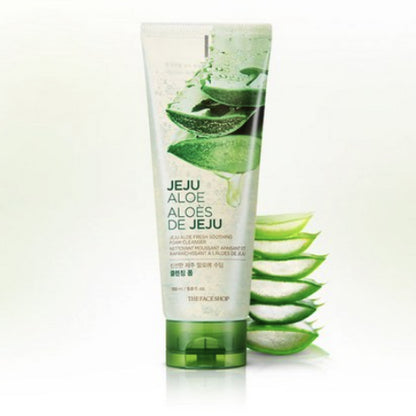 Jeju Aloe Fresh Soothing Foam Cleanser 150ml