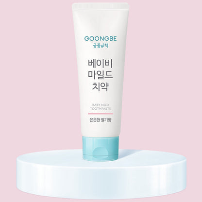 [Baby] Mild Toothpaste (Strawberry/Peach) 80g