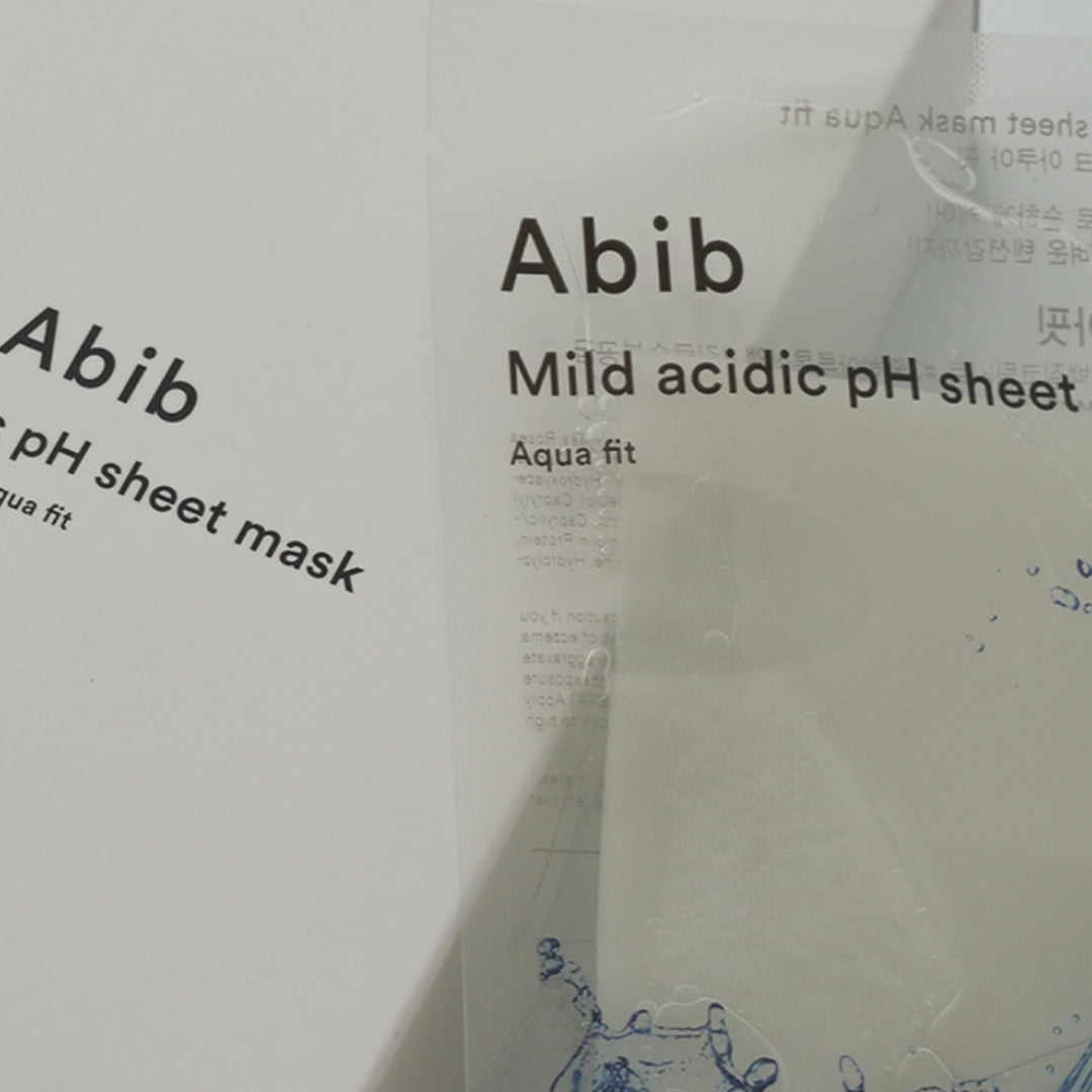 Mild Acidic pH Sheet Mask Aqua Fit 1ea