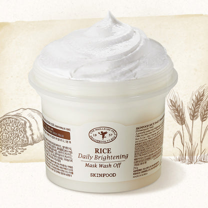 Rice Daily Brightening Mask Wash Off 210g