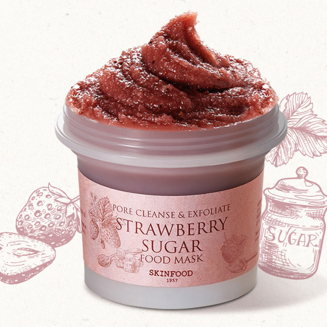 Strawberry Sugar Food Mask 120g