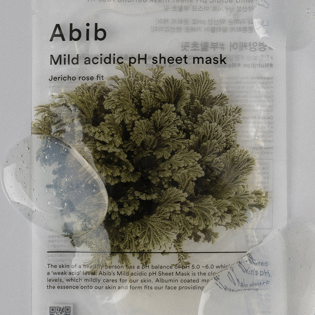 Mild Acidic pH Sheet Mask Jericho Rose Fit 1ea