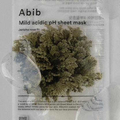 Mild Acidic pH Sheet Mask Jericho Rose Fit 1ea