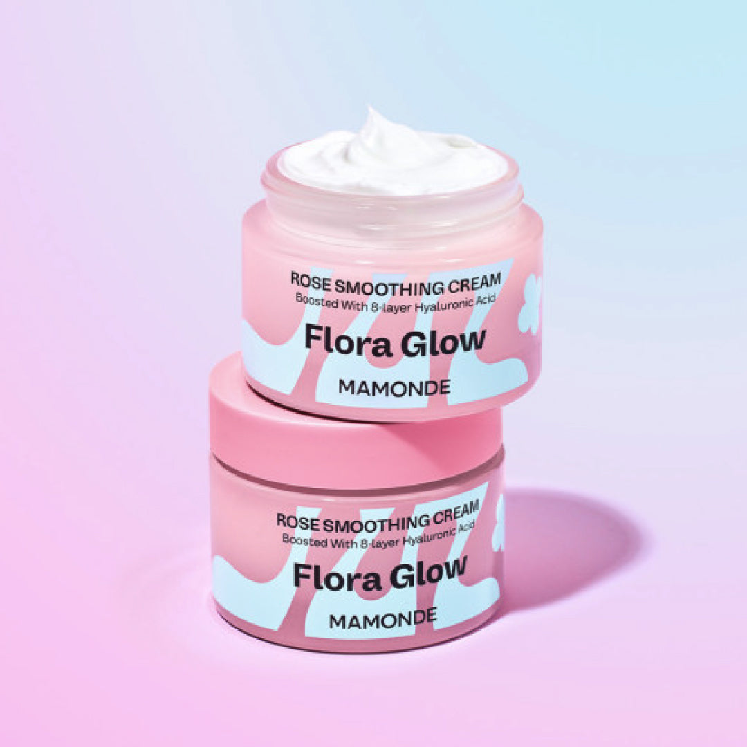 Flora Glow Rose Smoothing Cream 50ml